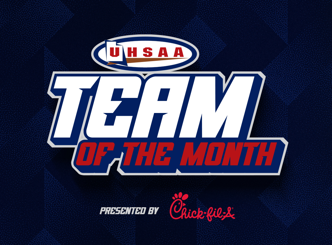 UHSAA Team of the Month Logo